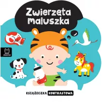 Ksieczka kontrastowa. Zwierzta maluszka