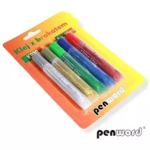 Penword Klej z brokatem 5x10ml