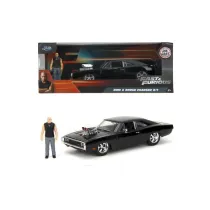 Pojazd metalowy 1:24 JADA F&F Dodge Charger 1970 z figurk�