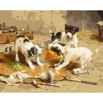 Ideyka Malowanie po numerach - Mali arty�ci 40x50cm