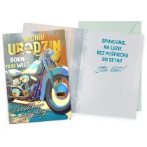Passion Karnet Urodziny m�skie, motor DK-1077