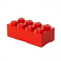 Lunchbox klocek LEGO czerwony