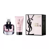 Yves Saint Laurent Mon Paris Pour Femme zestaw woda perfumowana spray + balsam do cia�a 2 x 50 ml