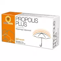 Apipolfarma Propolis Plus suplement diety 64 kaps.