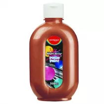 Farba plakatowa 300ml KEYROAD metaliczna ��ta 300 ml