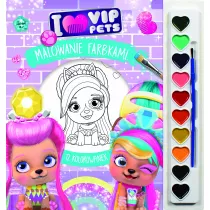 Malowanie farbkami. I love VIP Pets