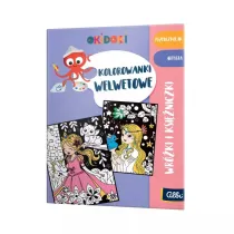 OKIDOKI Kolorowanka welurowa Wr�ki i Ksi�niczki�