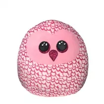 Squish-a-Boos Pinky r�owa sowa 30 cm Ty