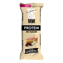 BeRAW Baton Proteinowy - sernik waniliowy, 28% białka WPC80 40 g