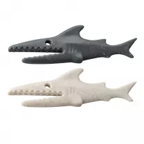 Koziol Klipsy Sharky organic ash grey/ desert sand 1414122 Dwukolorowy 20 szt.