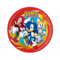 Sonic the Hedgehog Talerzyki papierowe Sonic 23cm 8 szt.