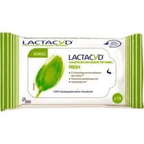 Lactacyd Fresh Chusteczki do higieny intymnej 15 szt.