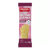 Naura Pieczywko chrupkie z sol andyjsk, nasionami sezamu i nasionami chia bez glutenu 25 g