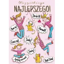 Henry Karnet B6 urodziny Dziewczynka