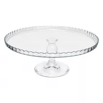 Secret de Gourmet Szklana patera na nce Lara 32 cm