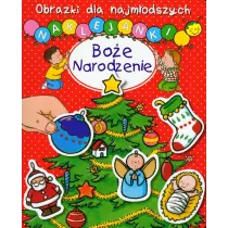 Obrazki dla najm�odszych. Naklejanki. Bo�e Narodzenie