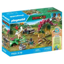 Playmobil Dinos Ob�z badawczy z dinozaurami 71523