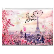 Panta Plast Koperta A4 PP z nadrukiem zip Take Me To Paris