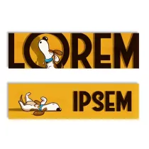 Zakadka kartonowa - Lorem Ipsem