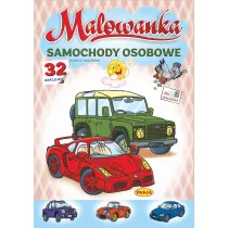Samochody osobowe. Malowanka