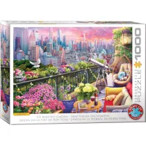 Puzzle 1000 NY Rooftop Garden 6000-6161 Eurographics