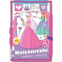 Ksi�niczki. Kolorujemy i naklejamy