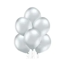 Godan Balony B105 Glossy Silver 100 szt