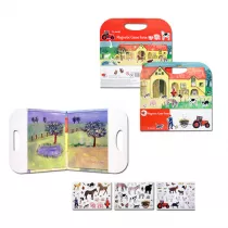 Puzzle Uk�adanka + Gra magnetyczna - Farma Egmont Toys
