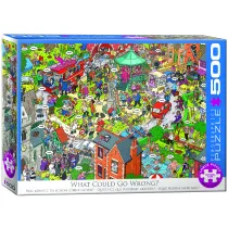 Puzzle 500 el. Co posz�o nie tak? Eurographics