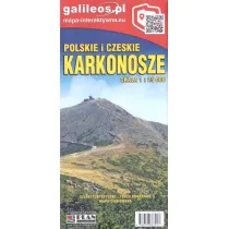 Karkonosze Polsko-Czeskie 1: 25 000 mapa papierowa