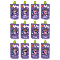 Kubu Team Mus jabko banan czerwone winogrona aronia pitaja zgrzewka 12 x 100 g