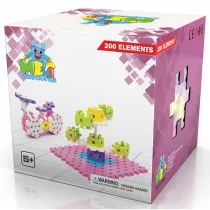 Klocki Meli Basic Constructor Pink 200 element�w