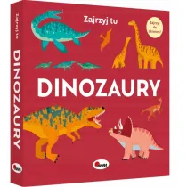 KSIAZECZKA EDUK 190X190 OPR TW DINOZAURY AWM