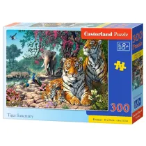 Puzzle 300 el. Tiger Sanctuary Castorland