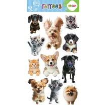 Tatua�e zmywalne Best Friends HAPPY COLOR