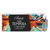 Sweet colours Farby tempera 12 kolor�w w tubie