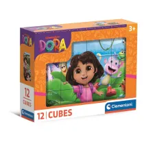 Klocki 12 el. Dora