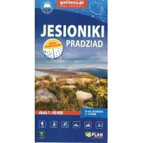 Jesioniki Pradziad. Mapa turystyczna w skali 1:40 000 (wersja wodoodporna)