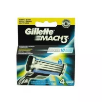 Gillette Mach 3 wymienne ostrza do maszynki do golenia 4 szt.