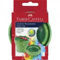 Faber-Castell Pojemnik na wod Clic&Go zielono-niebieski