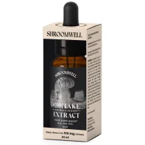 Shroomwell Grzyby shiitake ekstrakt w kroplach Suplement diety 30 ml