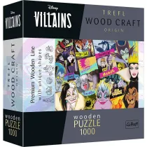 Puzzle drewniane 1000 el. Zlot z�oczy�c�w Disney Villains 20167 Trefl