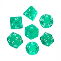 Komplet koci RPG - Mini Krysztaowe - Zielone Rebel