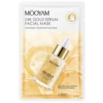 Mooyam Maseczka do twarzy w pacie 24K Gold Serum 25 ml