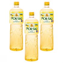 Bakoma Polski olej rzepakowy Zestaw 3 x 1000 ml