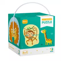 Puzzle 2-3-4 el. Zwierzta Dodo