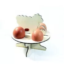 Galeria Hobby Podstawka pod 4 jajka do ozdabiania Baranek