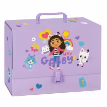 Koci Domek Gabi Teczka z r�czk� A4 Gabby's Dollhouse 95mm