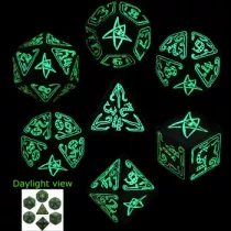 Komplet Koci "Zew Cthulhu". Czarno.fosforyzujcy Q-Workshop