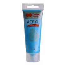Happy Color Farba akrylowa per�owy metalik niebieski 75ml